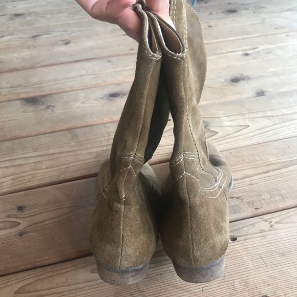 MIA Genuine Leather Brown Cowgirl Boots - Picture 12 of 12